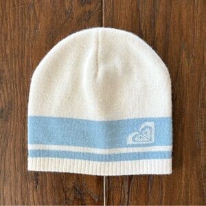 ❄️Roxy White and Blue Beanie
